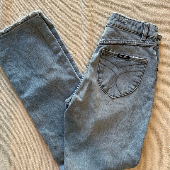 ROLLA'S Light Blue High Rise Women's Jeans - Picture 3 of 8